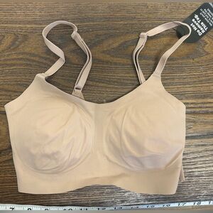 EBY Beige Sports Bra Size XS NWT